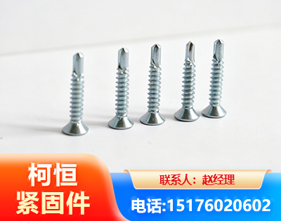 绍兴平头钻尾丝